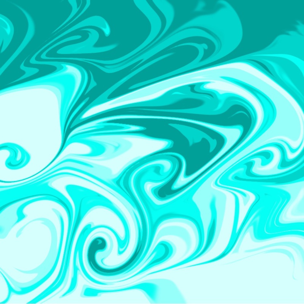 Teal Picture Painting